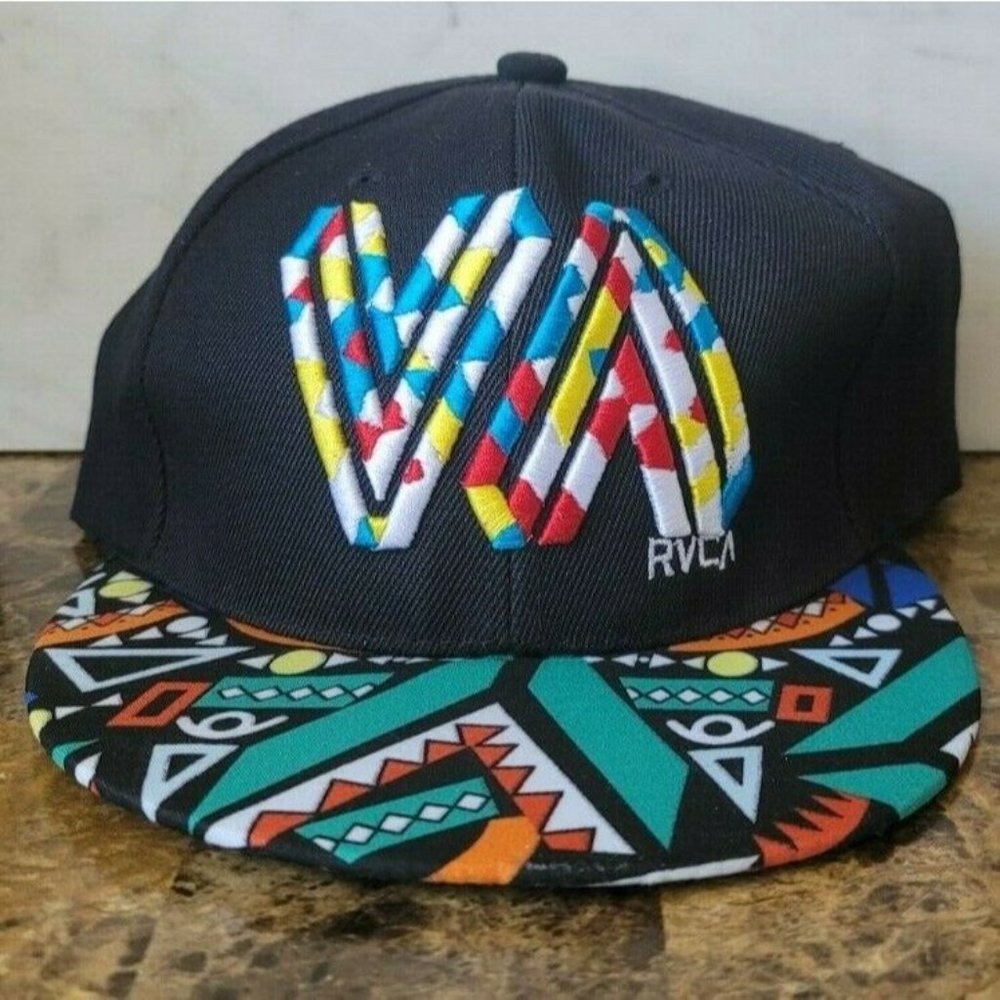 RVCA VA Stitched hat logo Coloful Baseball Hat Cap